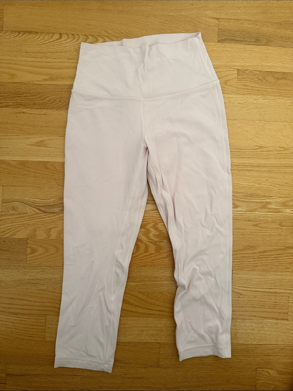 Lululemon Light Pink Capri Length Leggings